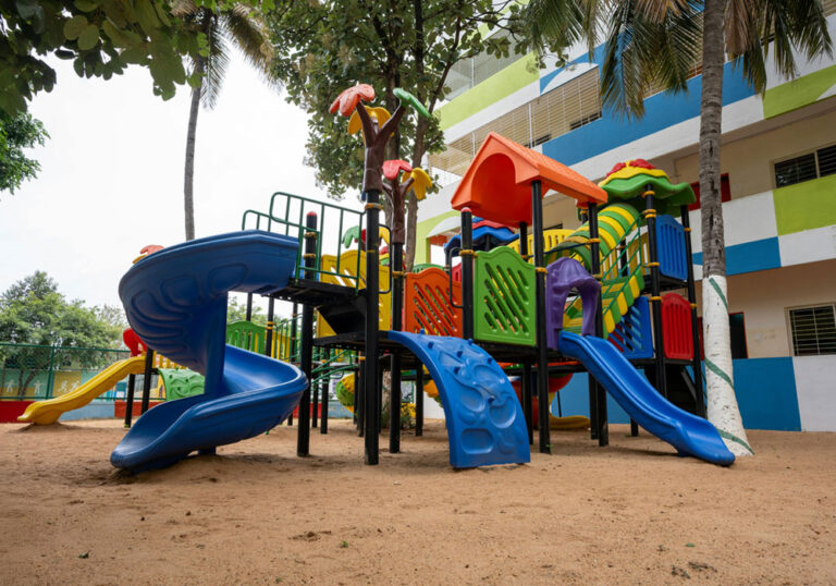 <p>Schools, preschools, and daycare centers install playgrounds to support children's learning, motor skill development, and socialization.</p>