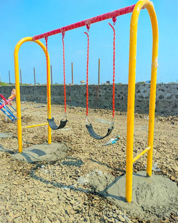 <p>A U Swing is a multi-user swing set featuring a U-shaped suspended platform that enables cooperative, face-to-face....</p><div class="elementor-button-wrapper"><a class="elementor-button elementor-button-link elementor-size-sm" href="https://kidsplayground.co.in/product/u-swing/"><span class="elementor-button-content-wrapper"><span class="elementor-button-text">VIEW DETAILS</span></span></a></div>